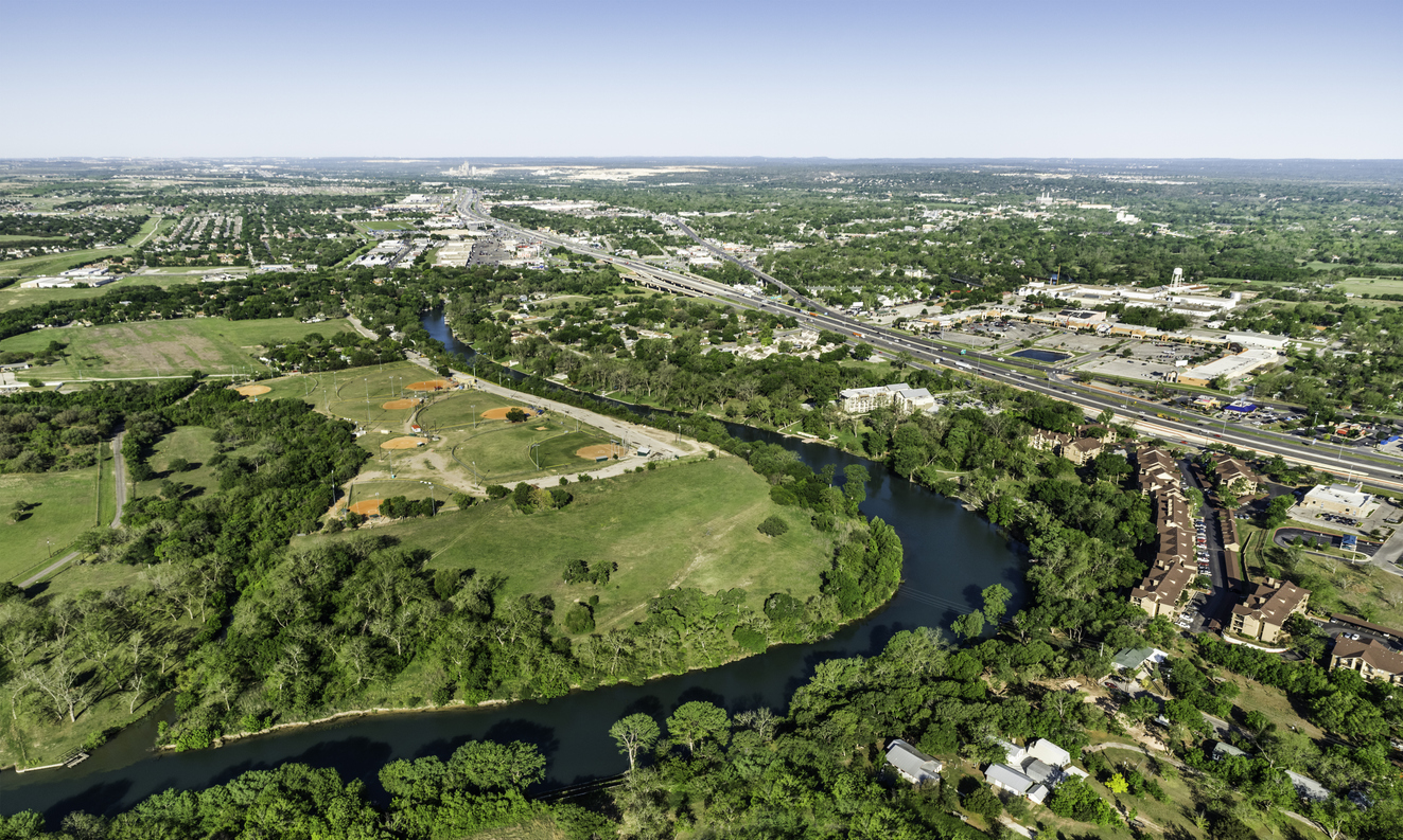 Panoramic Image of New Braunfels, TX